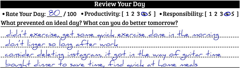 Review Your Day