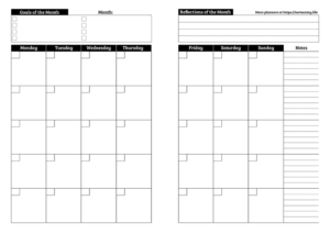 DIY Planner - Make Your Own A5 Planner (w/ Free Printable Templates)