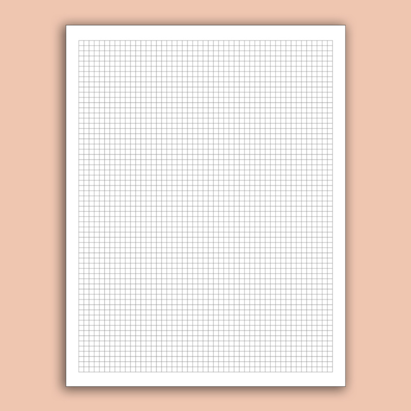 Square Grid Paper Template